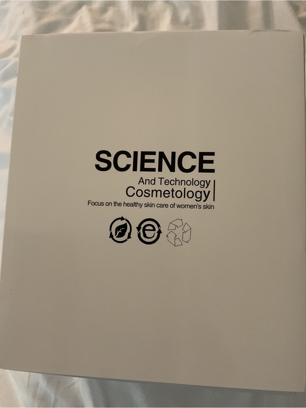 LED Light Facial Beauty Mask - White - Picture 3 of 3